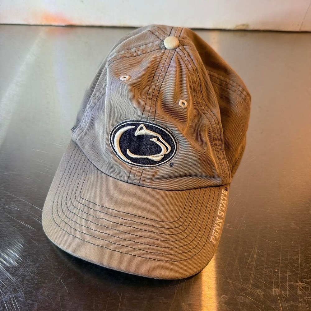 Penn State Nittany Lions Twins Enterprise Grey Baseball Cap Hat Mens NCAA